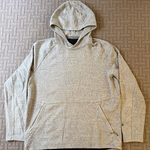Lululemon Men's Gray Waffle Hoodie